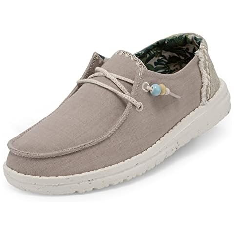 Hey Dude Wendy Natural Zapatos con Cordones de Mujer en Rosa Cover