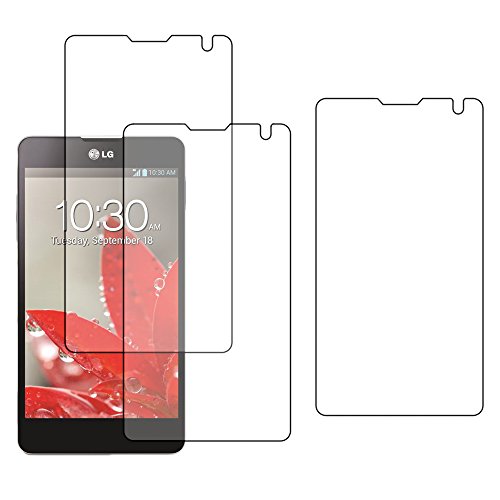 ebestStar   Pack x3 Protector Pantalla Compatible con LG Optimus G E975 Películas Flexibles Anti Huellas Anti arañazos, Instalacion Sin Burbujas [Aparato: 131.9 x 68.9 x 8.5mm, 4.7'']