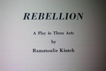 Hardcover Rebellion: A Play in Three Acts Book