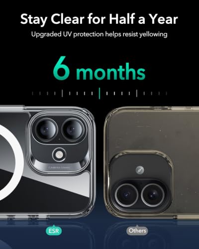 Image of ESR for iPhone 16 Case for MagSafe, Camera Control, Clear