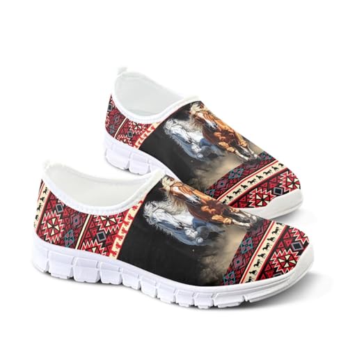 Women's Slip on Loafers Walking Sneakers Breathable Athletic Tennis Running Shoes2