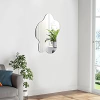 Muzilife Asymmetrischer Rahmenloser Ganzkörperspiegel, 58 x 70cm – Ansicht 8