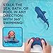 Terra by Battat – Remote Control Shark – Bath & Pool Shark Toy – Water Toys – Electronic Great White – 6 Years + – Great White