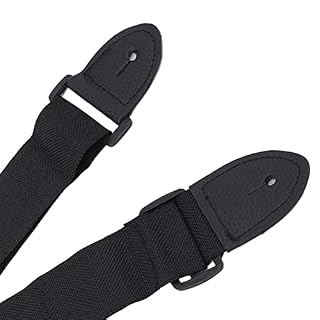 Perfeclan Sangle de Guitare Universelle Portable Noire pour Accessoires de Musique de Guitare électrique - Les Beatles, Paul McCartney, John Lennon, RIngo Starr, George Harrison Perfeclan Sangle de Guitare Universelle Portable Noire pour Accessoires de Musique de Guitare électrique – Image 6