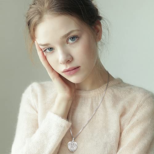 Cremation Jewelry Heart Urn Necklace For Ashes Of Loved Ones For Women Angel Wings Urn Jewelry For Human Ashes Keepsake Pendant 925 Sterling Silver Cremation Necklace Memorial Loss Loved Ones Mom Dad Erin Earn Necklace For Ashes Pet Dog Cat Screamated Ash Holder Lockets Put In Bereavement Jewelry Urn Charms Necklace To Hold Ashes Adult Female #TOP7