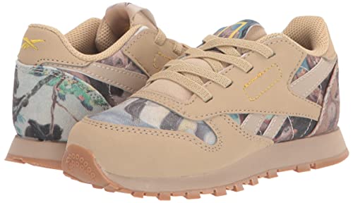 Reebok Baby Classic Leather Sneaker, National Geographic/Utility Beige/Soft Camel, 5.5 Us Unisex Infant #TOP6
