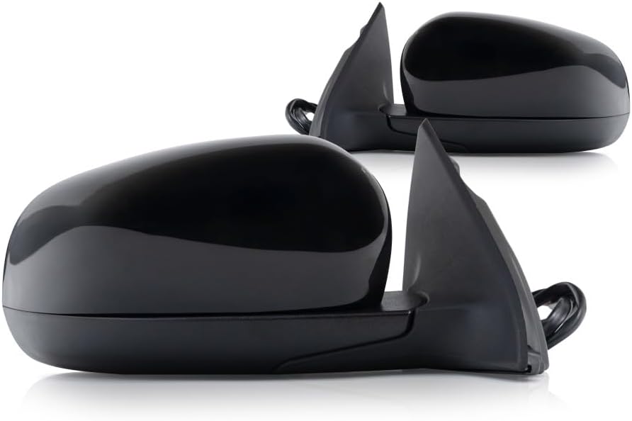 For Jeep Cherokee 2014 2015 2016 2017 2018 Driver and Passenger Side | Pair Door Mirror | Power | Non-Heated | Paint to Match | Replacement For 1UV65TZZAD, 68228913AA | CH1320367
