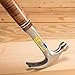 ESTWING Hammer - 12 oz Curved Claw with Smooth Face & Genuine Leather Grip - E12C