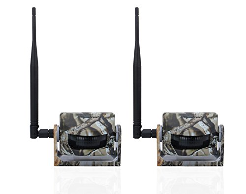 Olymbros Z3 Extra Transmitters 2 Pack for Original Trail Monitor Wireless Motion Sensor Camping Hunting Security Outdoor Alarm System (Not Include Reciver Watch)