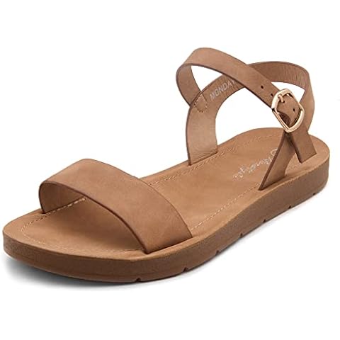 Herstyle Womens Monday Open Toes Flat Sandals Cover