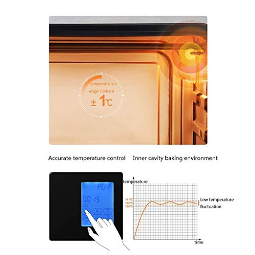 LYKYL 28L Toaster, Multi- functie Stoomoven met Timer - Toast- Bake- Broil Instellingen, Natural Convection 1. 2l Water… - Image 8