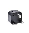 Wowsome UK Adapter – India to UK Plug Converter – Adapter Plug for UK, UAE, Hong-Kong, Singapore, Ireland etc. – 2 in 1 Type G Flat Pin Multi-Plug – 13A Universal Travel Adaptor – Pack of 1 – Black gallery image