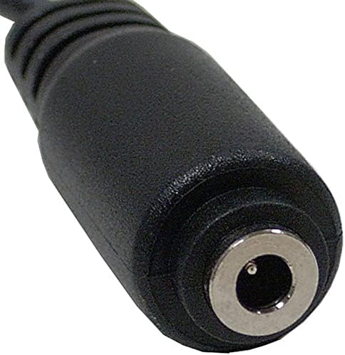 BeMatik - Power adapter compatible with Nokia mobile phone 3.5 mm micro-USB-male