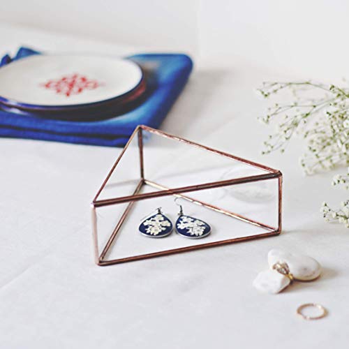 Waen Jewelry Box Collection Small Glass Jewelry Display Box