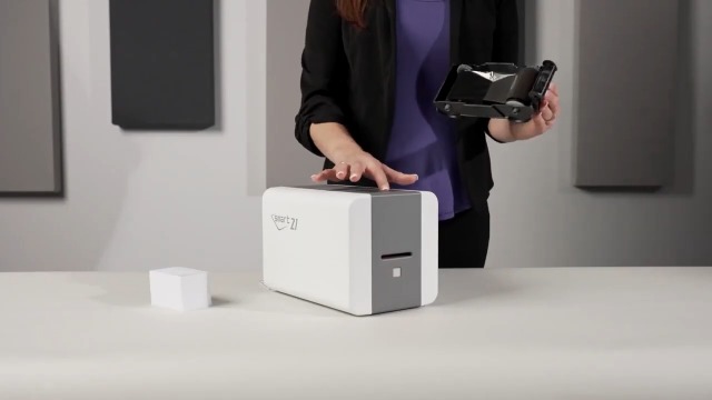 IDP SMART-21S ID Card Simplex Printer Kit with PC Only Software