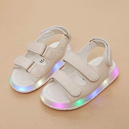 Betadog LED Kids Girls Luminous Toddler Boys Sandals Summer Baby Shoes Sport Baby Shoes Slip on Sandals for Toddlers4