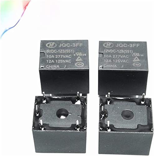 Relais JQC-3FF-012VDC-1ZS à conversion élevée 10A pour automatisme