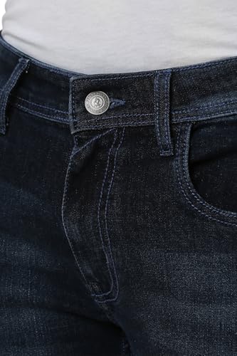Image of Peter England Men Mid Rise Everyday Skinny Fit Jeans
