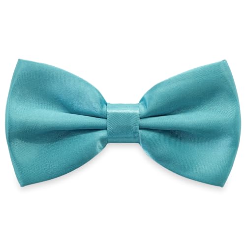 Image of Bow Tie for Men & Boys, Pre-Tied Bowtie Adjustable 9-18in, for Formal Tuxedo, Prom Party, Wedding