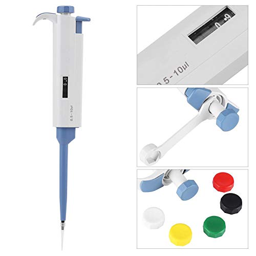 Adjustable Micro Pipettor, 0.5~10Ul Scientific Single-Channel Manual Variable Volume Pipette,School Education Researchr Sampling Testing Liquid Transfer #TOP7