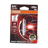 Osram Night Breaker Silver Halogen Birne - H1 - 12V/55W - Pro Stück – Ansicht 1