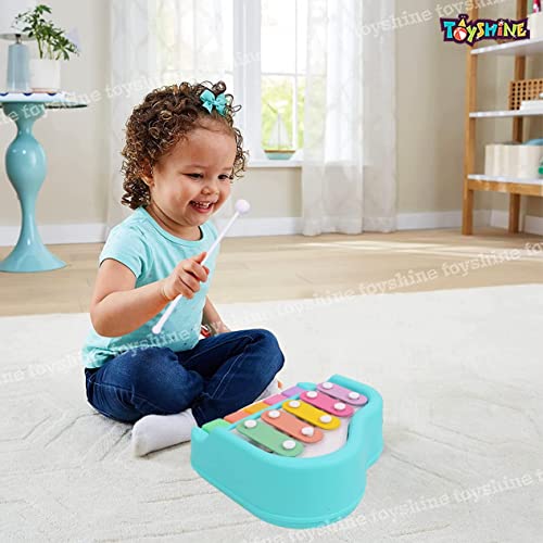 Image of Toyshine Musical Xylophone and Mini Piano, Non Toxic, Non-Battery, Assorted Color