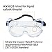 3M Safety Splash Goggle 334, 40660-00000-10, Clear Lens, 10 ea/case
