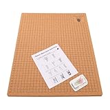 SAFIGLE Juego de Tablero de Corcho Suave para Macramé 11x15 Pulgadas 50 Alfileres T para Bloqueo de Tejido, Set de Herramientas para Principiantes en Tejido Artesanal y Pulseras