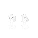 Bitcoin Merch Earring BTC Gift Trader Gift Bitcoin Cryptocurrency Jewelry Currency Bitcoin Collector Gift Investor Gift