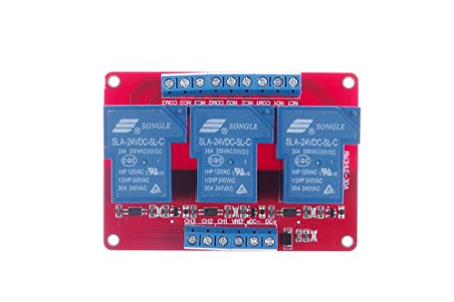 Module de commande relais 30A 24V anti-interférence industriel - 7