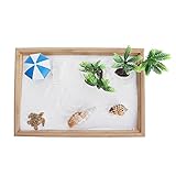 Petits modèles : ---- les petits modèles tels que la conque, , le parasol et la chaise longue ont un sens physique et sont décorés dans un décor de jardin miniature et vivant.