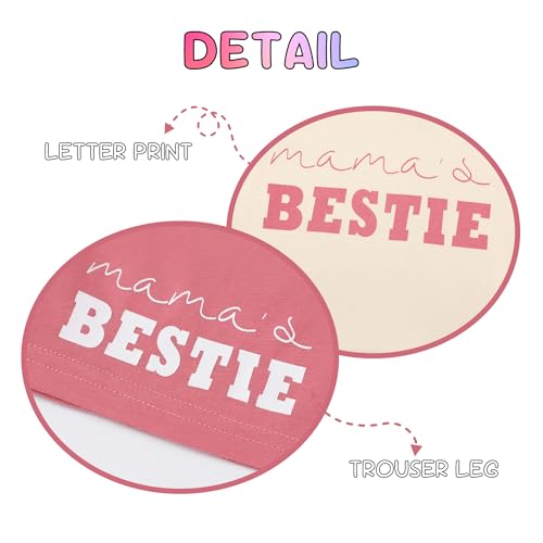 Image of WESIDOM Toddler Girl Clothes Letter Print Drop Shoulder Hoodie Sweatsuits and Short Set 2 Piece Outfit Little Girls Tracksuit