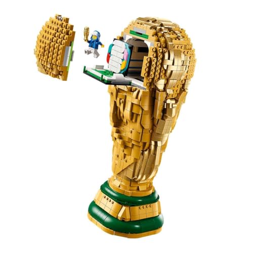 Image of LEGO Editions FIFA World Cup Official Trophy Replica - Kids' Soccer Decor Building Set - 43020