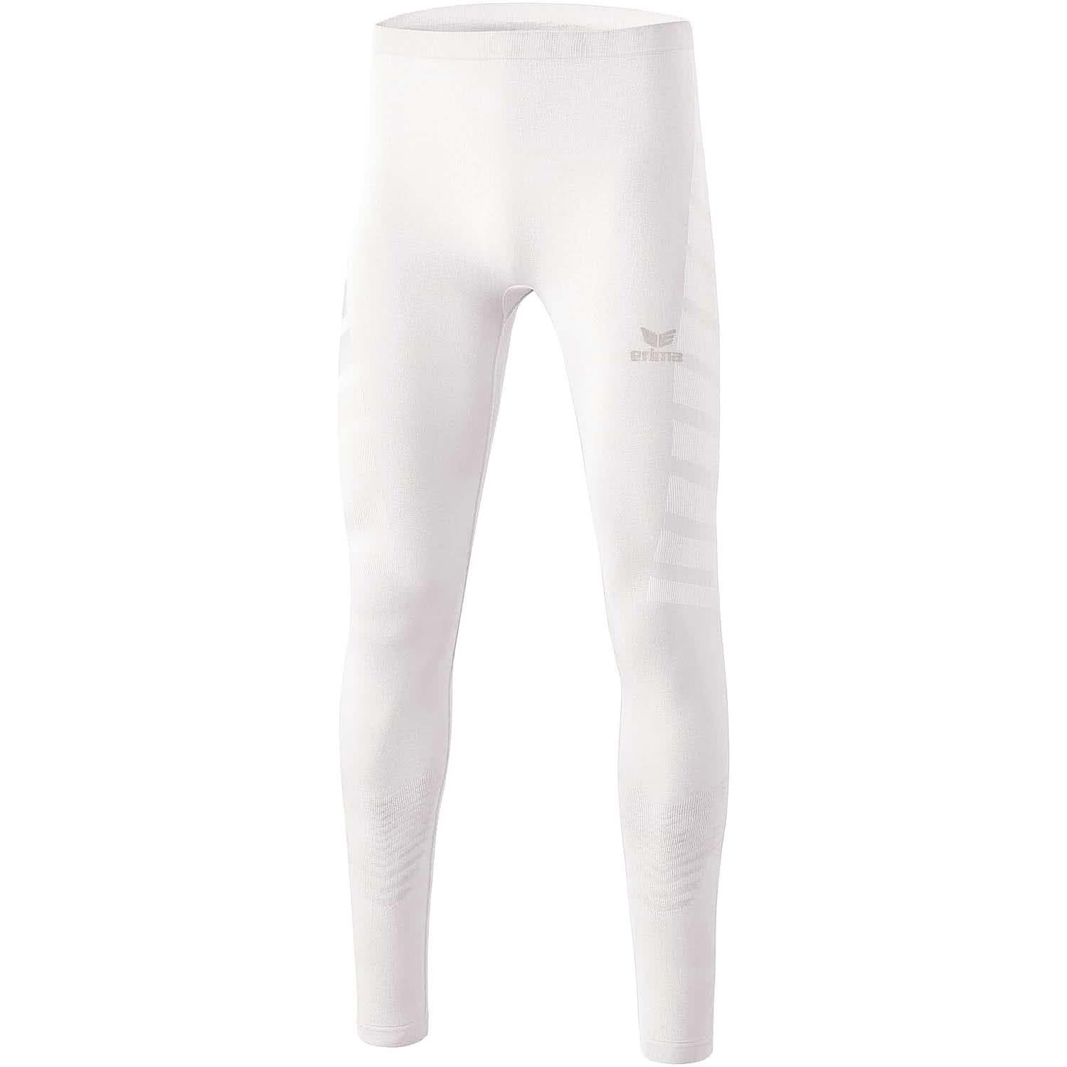 Erima Functional Tight Lang Kids Weiss, 140 Kinder