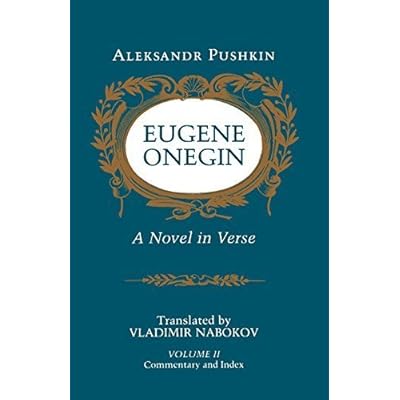 Eugene Onegin: A Novel in Verse: Commentary