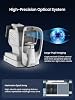 Refractómetro automático con queratómetro de 9 pulgadas y seguimiento 3D | Refractor automático avanzado con modo IOL de pupila de 2.0 mm, sensor Shack-Hartmann, impresora y iluminación ultra baja 8