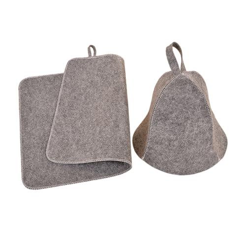 NUEAYMS Anti Heat Sauna Hat Thicken Wool Felt Shower Cap Hair Turban Quickly Towel Drying Towel Hats Sauna Bathroom Accessories Sauna Hat