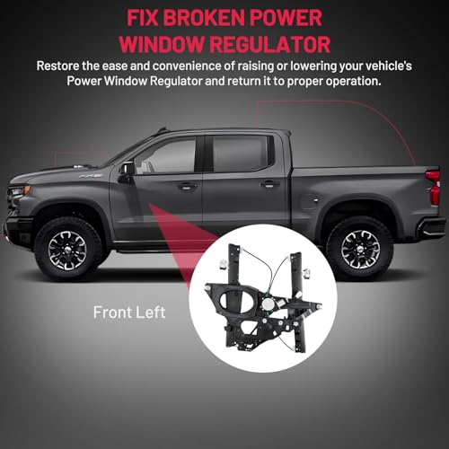 Image of BDFHYK 7L1Z7823201B Power Window Regulator with Motor Front Left Compatible with Ford Expedition 2007-2017, Compatible with Lincoln Navigator 2007-2017