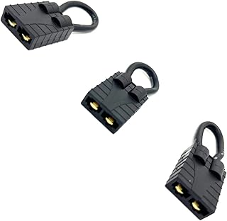 JIECHUN 3 Pcs Bind Plug Loop Connector Short Circut Battery Jumper Cable with for TRX Plug Quadcopters Accessories