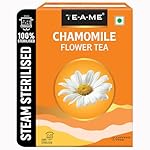 TE-A-ME – Chamomile Tea – 50g (50+ Cups) | Helps in SLEEP & RELAXATION | Herbal – Caffeine Free | Flower Based – Non-Bitter | Chamomile Tea for Sleep