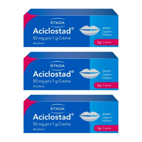 ACICLOSTAD Creme gegen Lippenherpes (3x2g)