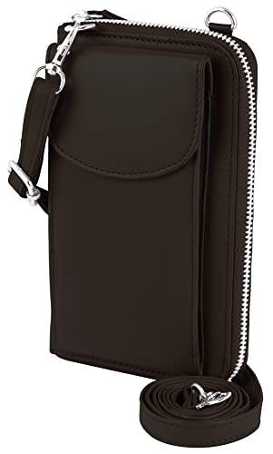 Pochette téléphone 9" en cuir Akzent pour ne plus encombrer vos poches avec vos cartes