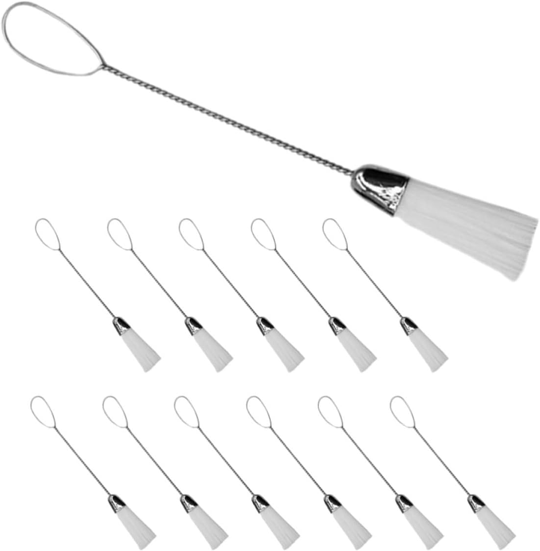 Sewing Machine Cleaning Brush Extended Reach 12pcs Gentle Bristles
