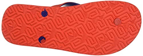 Image of Bahamas Men's Red Blue Flip Flops-8 (BH0131G)