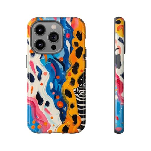 Coque motif zèbre iPhone 14 Pro pour illuminer vos tenues avec style