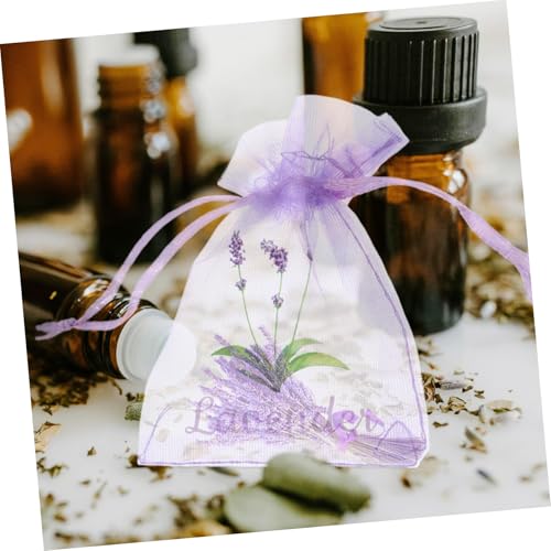 Bolsas sachet de malla con cordón para lavanda 20 unidades miniatura 5
