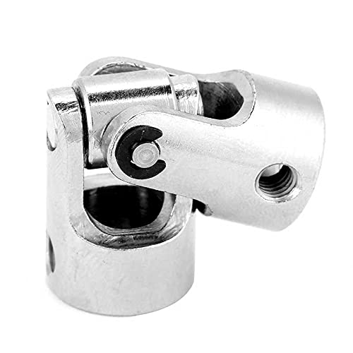 SUOFEILAIMU-PHONE CASE Metal Coupler 2pcs Shaft Coupling for Motor Connector DIY Steering Length35mm OD14mm Universal Joint Coupler (Inner Diameter : 8 x8MM)