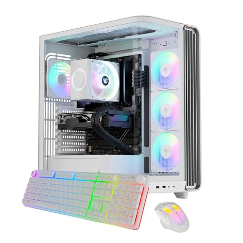 Image of iBUYPOWER Trace Gaming PC Desktop Computer Intel Core Ultra 5 225F CPU, NVIDIA GeForce RTX 5060 8GB GPU, 16GB DDR5 5200MHz RAM, 1TB NVMe SSD, Windows 11 Home, Gamer Keyboard and Mouse - TWI5N5601