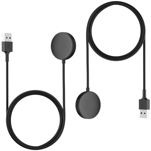 Wanme Chargeur Compatible avec Samsung Galaxy Watch 8/8 Classic/7/FE/ULTRA/6/6 Classic/5/5 Pro/4/4-Classic/3/Active 2/Active, 100cm Câble USB Remplcmet pour...
