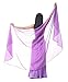 AvaCostume Chiffon Solid Color Dance Veils Belly Scarves